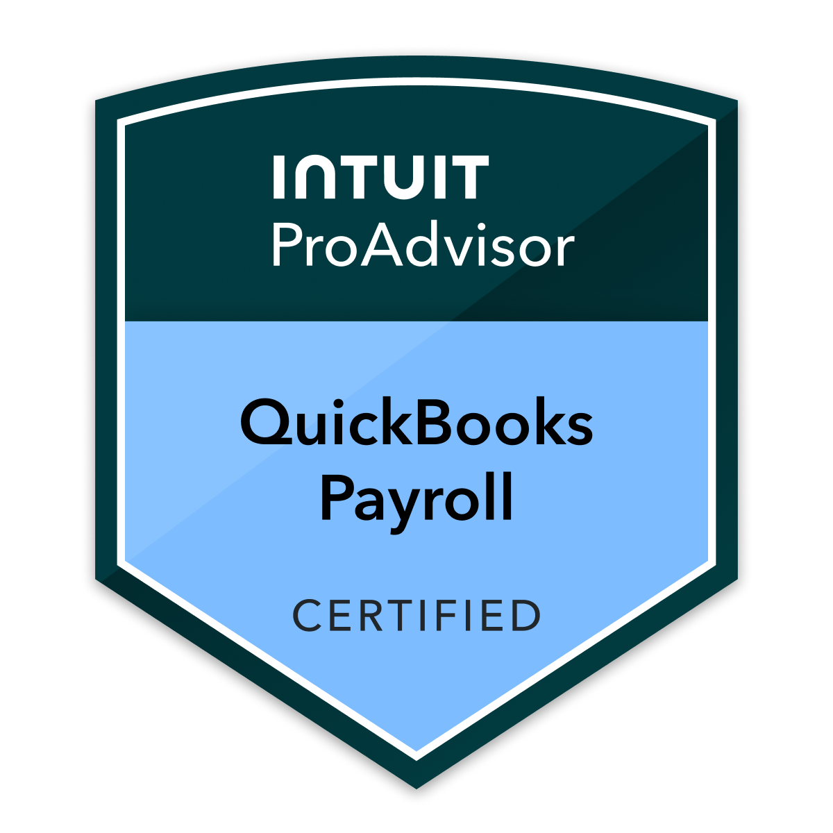 QuickBooks Payroll certified badge